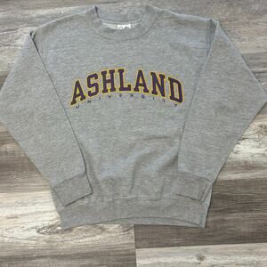 Vintage 90s The Cotton Exchange Gray Heather Men M Ashland University Sweatshirt